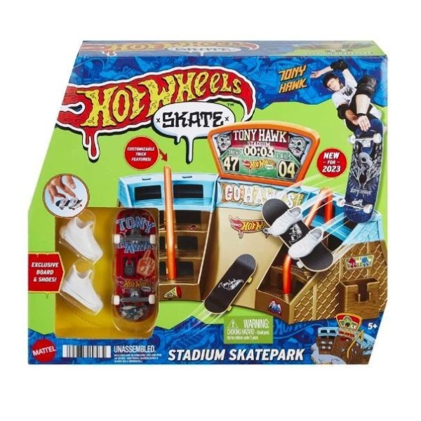 Zestaw Hot Wheels Skate Stadion Skatepark