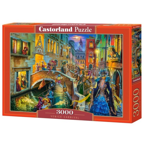 Puzzle 3000 elementów Karnawał w Wenecji