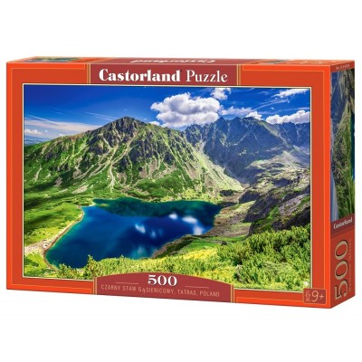 Puzzle 500 elementów Czarny Staw Gąsienicowy Tatry Polska