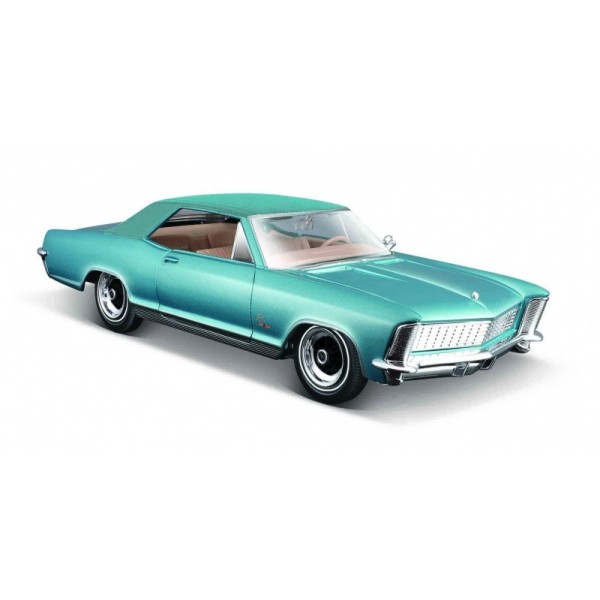 Model kompozytowy Buick Riviera 1965 niebieski 1/24