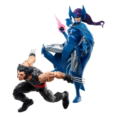 Figurki Wolverine 50th Anniversary Marvel Legends  2-Pack Wolverine & Psylocke 15 cm