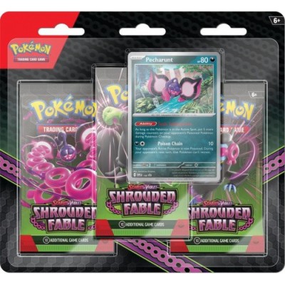 Pokémon TCG: Scarlet & Violet - Shrouded Fable 3-Pack Blister Pecharunt