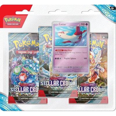 Karty Stellar Crown - 3-Pack Latias