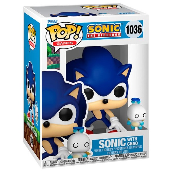 Figurka Funko POP! Sonic The Hedgehog Sonic with Chao nr 1036