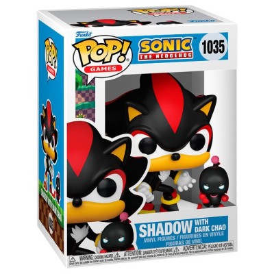 Figurka Funko POP! Sonic The Hedgehog Shadow with Dark Chao nr 1035