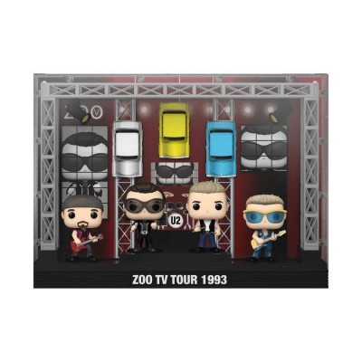 Figurki Funko U2 POP! Moments DLX 4-Pack Zoo TV 1993 Tour