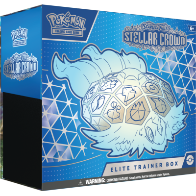 Pokémon TCG: Scarlet & Violet  Stellar Crown Elite Trainer Box