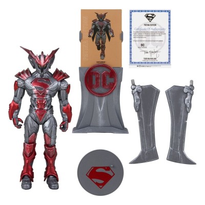 Figurka DC Multiverse Superman Unchained Armor Patina Gold Label 18 cm