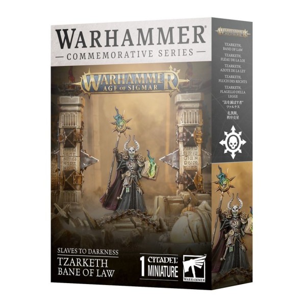 Wrhammer Age of Sigmar Slaves To Darkness Tzarketh, Bane of Law