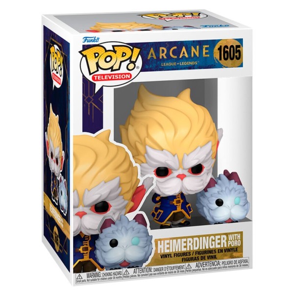 Figurka Funko POP! League Legends Arcane Heimerdinger with Poro nr 1605