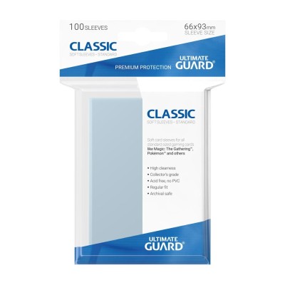 Koszulki do kart Ultimate Guard Classic Sleeves Standard Size 100 sztuk