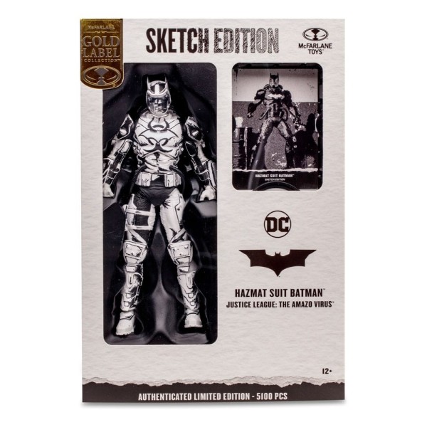 Figurka DC Multiverse Hazmat Suit Batman Gold Label 18 cm