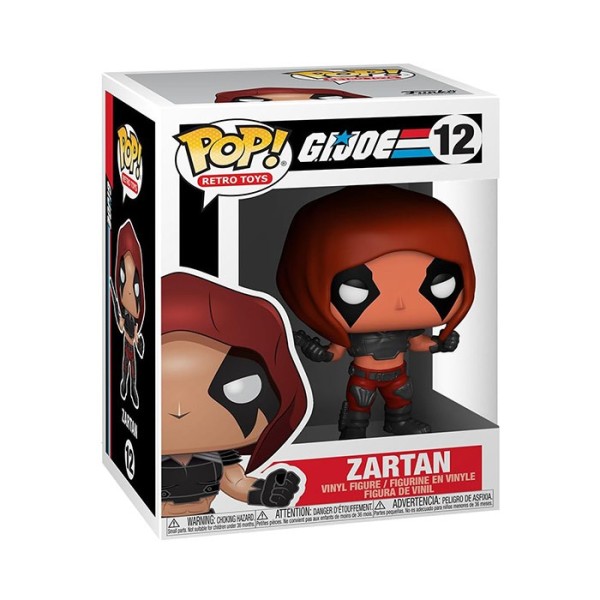 Figurka Funko POP! G.I. Joe Zartan nr 12