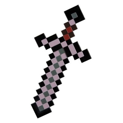 Replika plastikowa Minecraft Nether Sword 51 cm