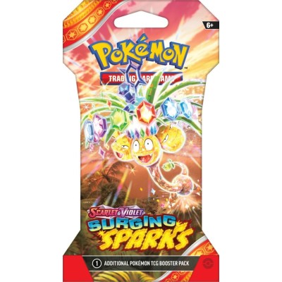 Pokémon TCG: Scarlet & Violet - Surging Sparks - Sleeved Booster