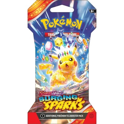 Pokémon TCG: Scarlet & Violet - Surging Sparks - Sleeved Booster