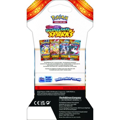 Pokémon TCG: Scarlet & Violet - Surging Sparks - Sleeved Booster