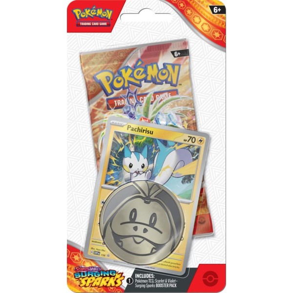 Pokémon TCG: Scarlet & Violet - Surging Sparks - Checklane Blister - Pachirisu