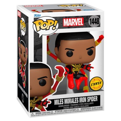 Figurka Funko POP! Marvel: Miles Morales Iron Spider nr 1448 Chase