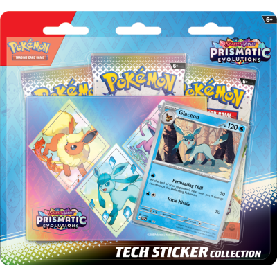 Pokémon TCG: Scarlet & Violet Prismatic Evolutions Tech Sticker