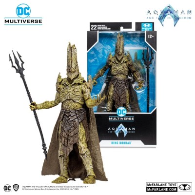 Figurka Aquaman and the Lost Kingdom DC Multiverse Action King Kordax 18 cm