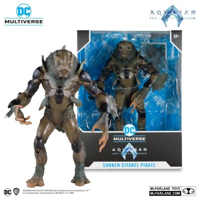 Figurka Aquaman and the Lost Kingdom DC Multiverse Megafig Sunken Citadel Pirate 30 cm