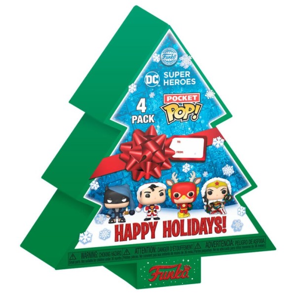 Figurki 4 pack DC Comics Happy Holidays