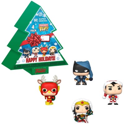 Figurki 4 pack DC Comics Happy Holidays