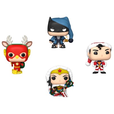 Figurki 4 pack DC Comics Happy Holidays