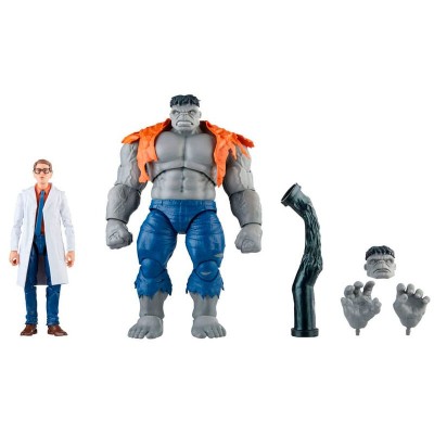 Zestaw Marvel Avengers Beyond Earths Mightiest Gray Hulk & Dr. Bruce Banner 15 cm