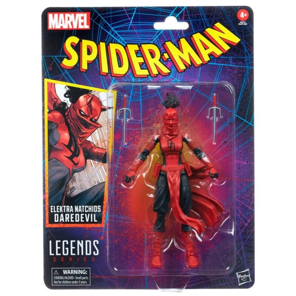 Figurka F6572 Marvel Spiderman Elektra Natchios Daredevil 15 cm