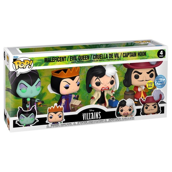 Figurki Funko POP! 4 pack Disney Villains nr 4