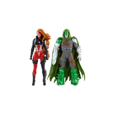 Figurki 90411 Spawn Action Figure 2-Pack with Comic Book Wave 2 She-Spawn & Curse