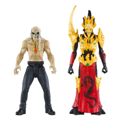 Figurki 90411 Spawn Action Figure 2-Pack with Comic Book Wave 2 Freak & Mandarin Spawn