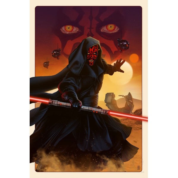 Wydruk Star Wars Art Print Darth Maul: The Phantom Menace 41 x 61 cm