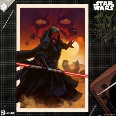 Wydruk Star Wars Art Print Darth Maul: The Phantom Menace 41 x 61 cm