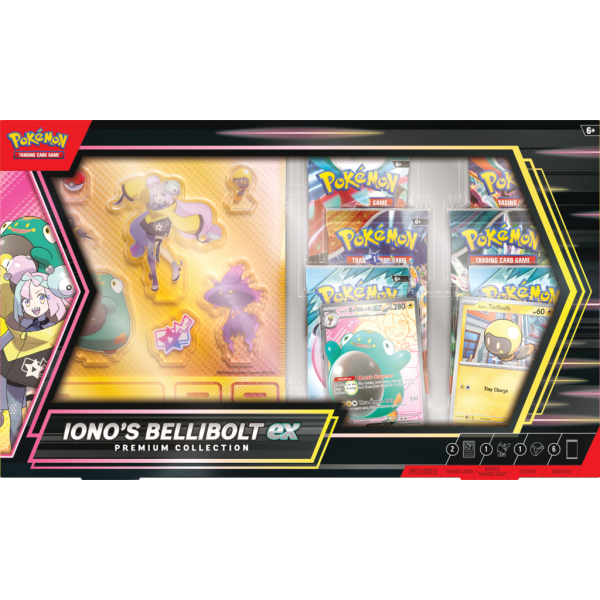 Pokémon TCG: Iono’s Bellibolt ex Premium Collection
