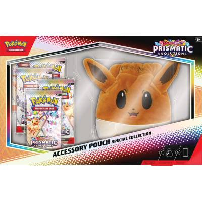 Pokémon TCG: Scarlet & Violet Prismatic Evolutions - Accessory Pouch Special Collection