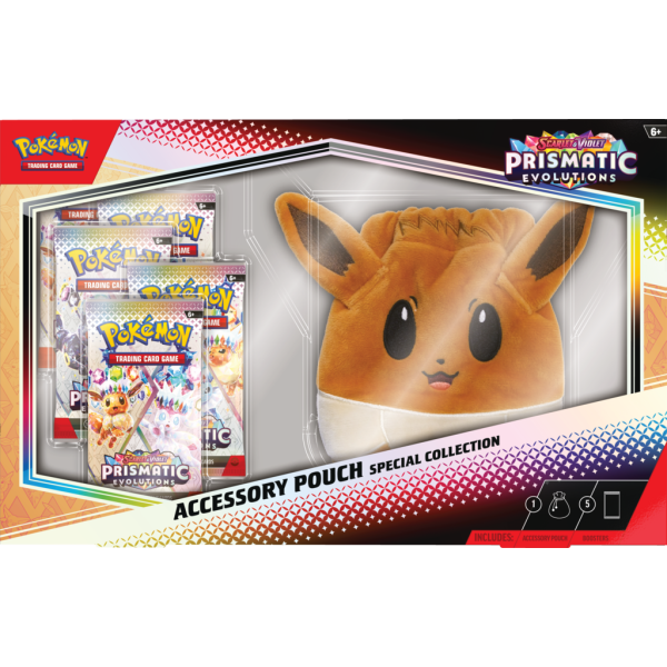 Pokémon TCG: Scarlet & Violet Prismatic Evolutions - Accessory Pouch Special Collection