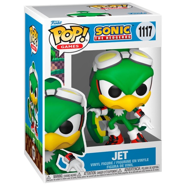 Figurka Funko POP! Sonic The Hedgehog Jet nr 1117