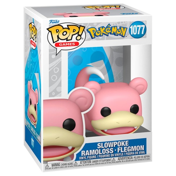 Figurka Funko POP! Pokemon Slowpoke - Ramoloss - Flegmon nr 1077