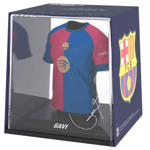 Figurka FC Barcelona Gavi mini t-shirt