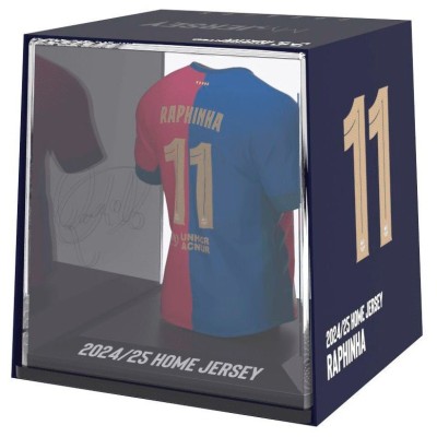 Figurka FC Barcelona Raphinha mini t-shirt 2024/25