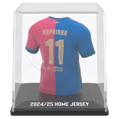 Figurka FC Barcelona Raphinha mini t-shirt 2024/25