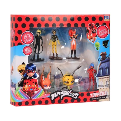 Zestaw Figurek Miraculous Pencil Toppers