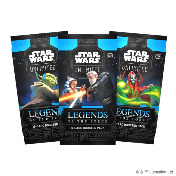 Star Wars: Unlimited Card Game Legends of the Force Booster