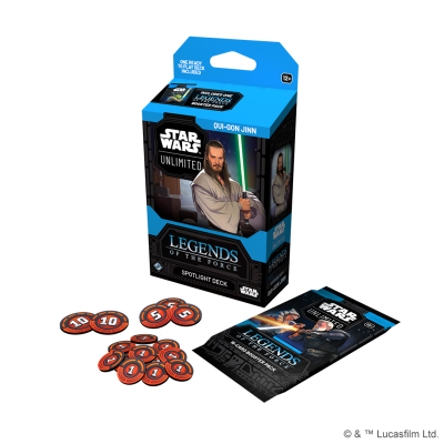 SW: Unlimited Legends of the Force Spotlight Deck Qui-Gon Jinn