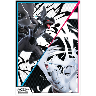 Pokémon TCG: Scarlet & Violet White Flare & Black Bolt Unova Poster Collection