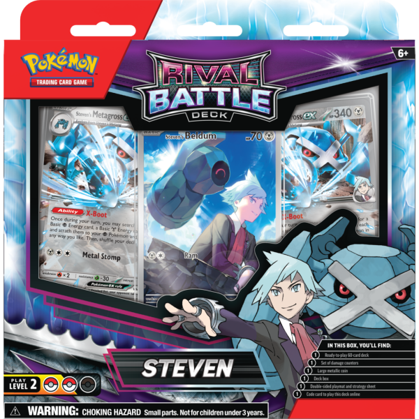 Pokémon TCG: Rival Battle Deck - Steven