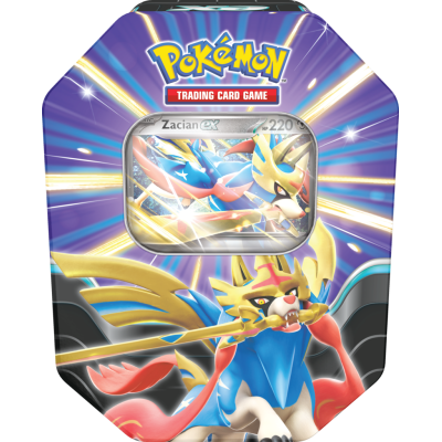 Pokémon TCG: Slashing Legends Tin - Zacian ex